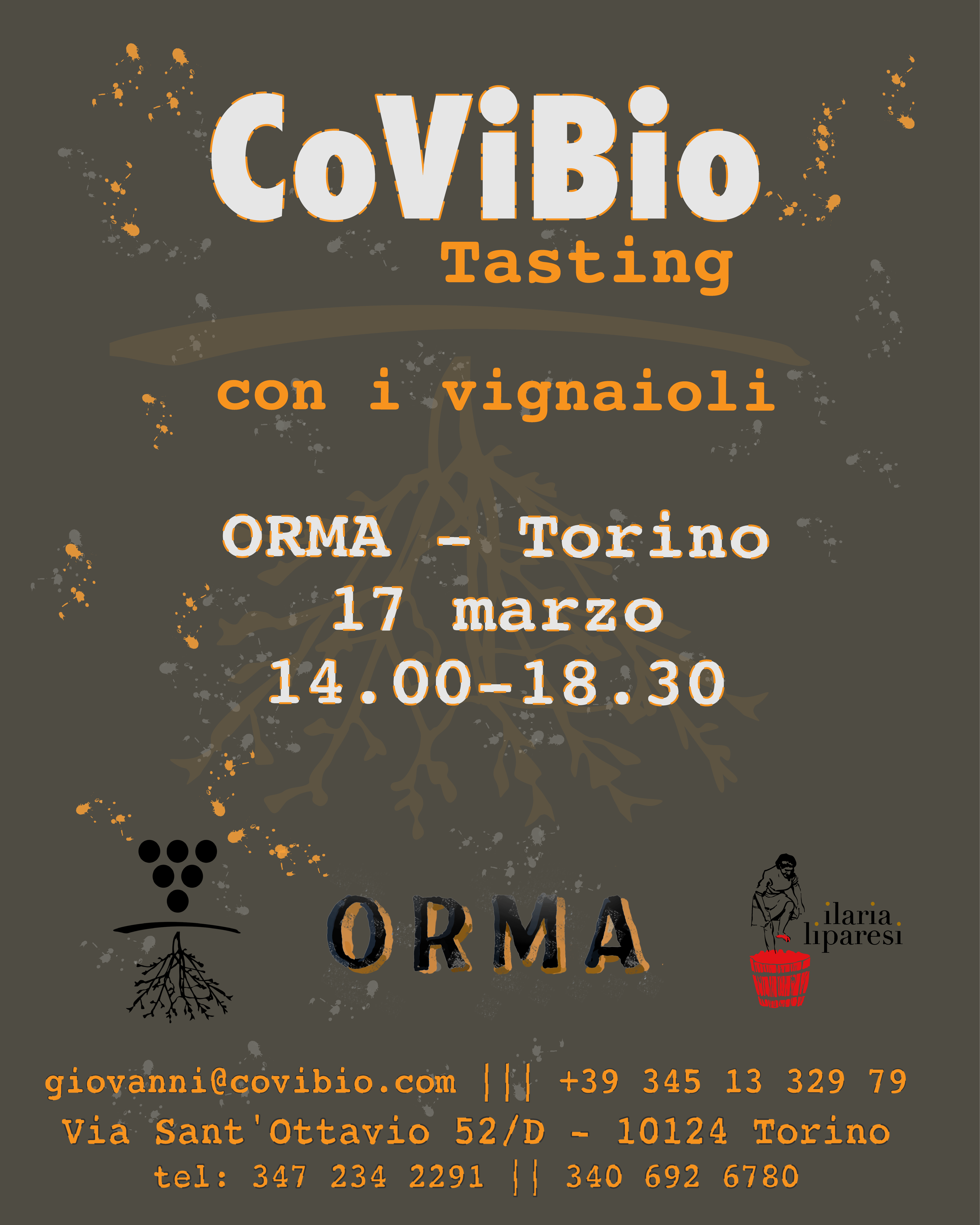 Covibio tasting 17 marzo